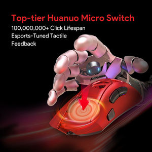 G11 <b>Wireless</b> Mouse 3-mode 22000dpi 1000hz 2.4GHz BT Light Weight Mice RGB PAW3311Office Gaming Mouse Custom <b>PC</b> Accessories Gift - Product Image 5