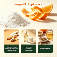 Extrait de Citrus Aurantium en poudre Hespéridine 97% 98% HPLC CAS 520-26-3