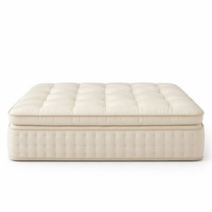 Materasso a molle in lattice naturale da 22 cm di qualità alberghiera, senza colla, antibatterico, anti-acaro, prodotto da un'azienda produttrice di materassi per la casa. - Product Image 1