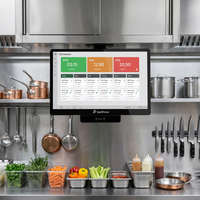Sistema de Pantalla Táctil Industrial para Cocina de 15.6/21.5 Pulgadas, Terminal KDS, Computadora con Pantalla Táctil para Restaurante