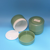 Pot de crème de 100g, matériau PP, bouteille à large ouverture, pot de crème pour le visage, pot de masque facial, pot de masque pour les yeux, flacon cosmétique vide