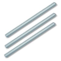 Factory Wholesale Gold Bars Threaded Rods Threaded Shafts Carbon Steel Black Galvanized Threaded Rods Threaded Shaft Nuts