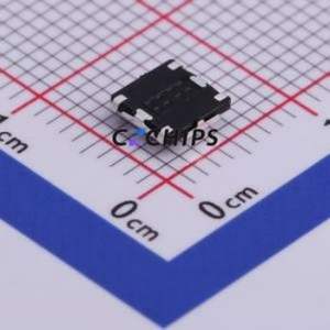 UK-B0232G15-SP25Y Tactile Switch SMD-4P,5.2x5.2mm Switch Single Pole Single Throw Round Button 2.5N Vertical Mount - Product Image 2