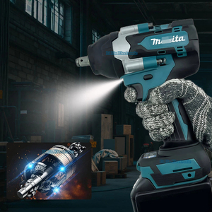 5-in-1 Rechargeable Tool Set Brushless Electric Drill Angle Grinder Impact Wrench Screwdriver Combo 18V Tool Set - Product Image 4