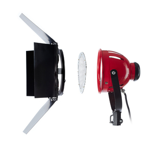 Foco LED de 800W con Cabezal Rojo, Bombilla de Tungsteno de 3200K, Luz de <span class=keywords><strong>Estudio</strong></span>, Iluminación Profesional para Fotografía, Ajuste de Intensidad Continuo - Product Image 5