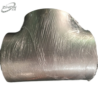 Tubería en T de Acero Inoxidable 304/316L Tipo Reductor Igual ZIHON, Estándar ASME B16.9, con 2 Años de Garantía para Tuberías
