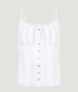 Débardeurs pour femmes, fabricants de vêtements, 2025, respirants, anti-rétrécissement, décontractés, dentelle sexy, sans manches, courts, tricotés, fitness, A&J BX01 - Product Image 6