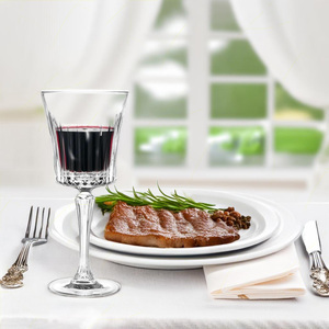 Timeless 30cl Elegant Crystal <b>Wine</b> <b>Glass</b> <b>Set</b> <b>of</b> <b>6</b> for <b>Wine</b> & for Champagne Restaurants Shining & Durable - Product Image 4