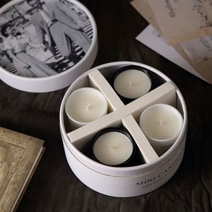 Classic Movie Aroma Scented Candle Creative Style Birthday Bedroom Soy Wax Smokeless Set Four Gift Box Processing Customization - Product Image 2