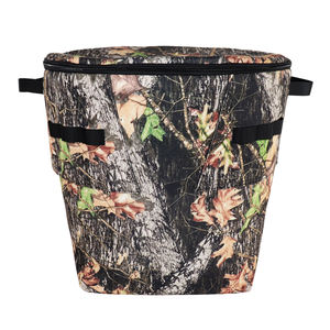 Sac à dos isotherme classique Senda gris, étanche et durable, pour le stockage alimentaire, en polyester, avec logo personnalisé - Product Image 6