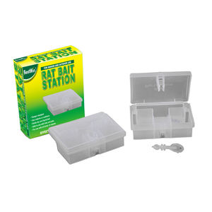 Piège <span class=keywords><strong>à</strong></span> souris en plastique transparent verrouillable de haute qualité pour l'intérieur et l'extérieur, pour attraper les souris vivantes - Product Image 1