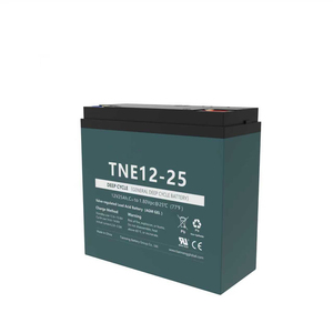 Tianneng TNE 12-25 chu kỳ sâu chì axit pin 12V 25Ah cuộc sống lâu dài cho Xe máy điện và up sản xuất tại Trung Quốc - Product Image 2
