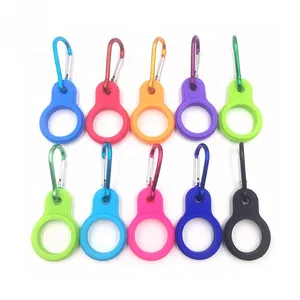 Silicone Water Bottle Belt Holder Buckle clip Water Bottle Buckle With carabiner
