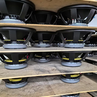 Haut-parleur actif professionnel de marque avec bobine vocale de 75 mm, woofer de 15 pouces en ferrite HF-15PLB76