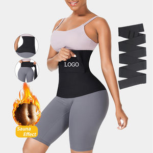 HEXIN Vente en gros Taille unique pour femmes Invisible Tummy Trimmer Control Waist Wrap Waist Trainer Slimming Belt pour <span class=keywords><strong>perdre</strong></span> du poids - Product Image 1