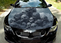 Auto capot de voiture wrap capot graphiques autocollants étanche vinyle anime vinyle plein capot de voiture anime wrap décalque
