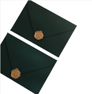 Wholesale White Golden Paper <strong>Envelopes</strong> Packing for Clothes Scarf Packaging with Window - Product Image 4