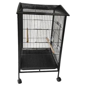 Galvanized bird cage welded wire mesh roll protective Wholesales antique round bird cage pet cage for sale