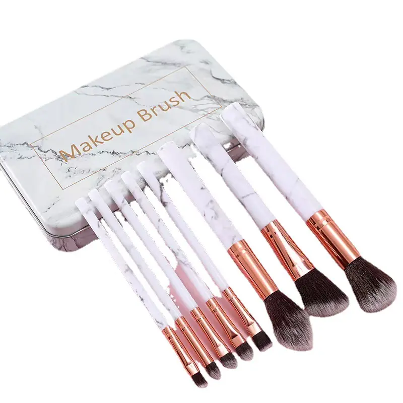 8 Marble Texture Makeup Set Iron Box Set Factory Direct Supply A Large Number Of Stock