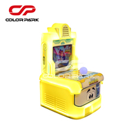 Machine de Parkour jaune de haute qualité pour enfants Machine de jeu d'intérieur Équipement de simulation à pièces pour Offre Spéciale