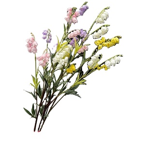 Fleurs artificielles de muguet de haute qualité en soie, fausses fleurs pour la décoration de mariage, de maison, de fête, de centre de table - Product Image 1