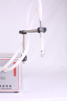 Machine de remplissage semi-automatique multifonctionnelle à double tête de 17 L pour la production de miel, de sirop et de shampoing, construction en acier inoxydable 304
