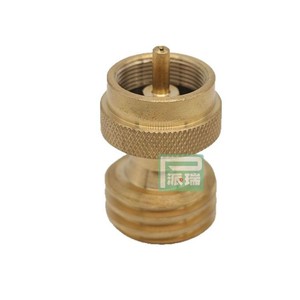 Brass Gas Cylinder Adapter For Portable <b>Stove</b> Outdoor Camping Use - Product Image 2