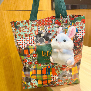 Llavero de Peluche con Forma de Hámster de Dibujos Animados, Adorable Accesorio <span class=keywords><strong>para</strong></span> el Coche - Product Image 6