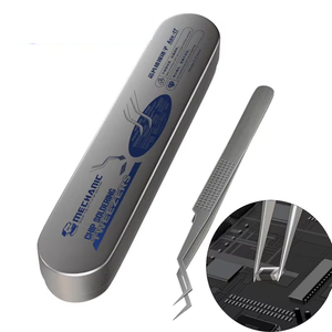 <span class=keywords><strong>Pinzas</strong></span> <span class=keywords><strong>de</strong></span> Acero Inoxidable MECHANIC Aax-17 para Reballing <span class=keywords><strong>de</strong></span> Chips, Anticorrosión, Alta Dureza, para Sujetar Cables y Reparaciones - Product Image 1