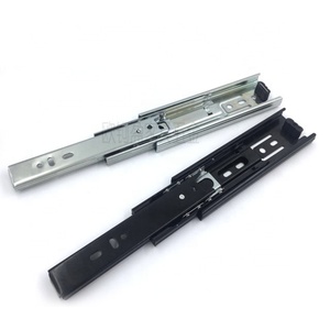 Corredera de Cajón de 3 Pliegues de 45 mm de Ancho con Rodamientos de Bolas, Cierre Silencioso y Suave para Muebles - Product Image 6