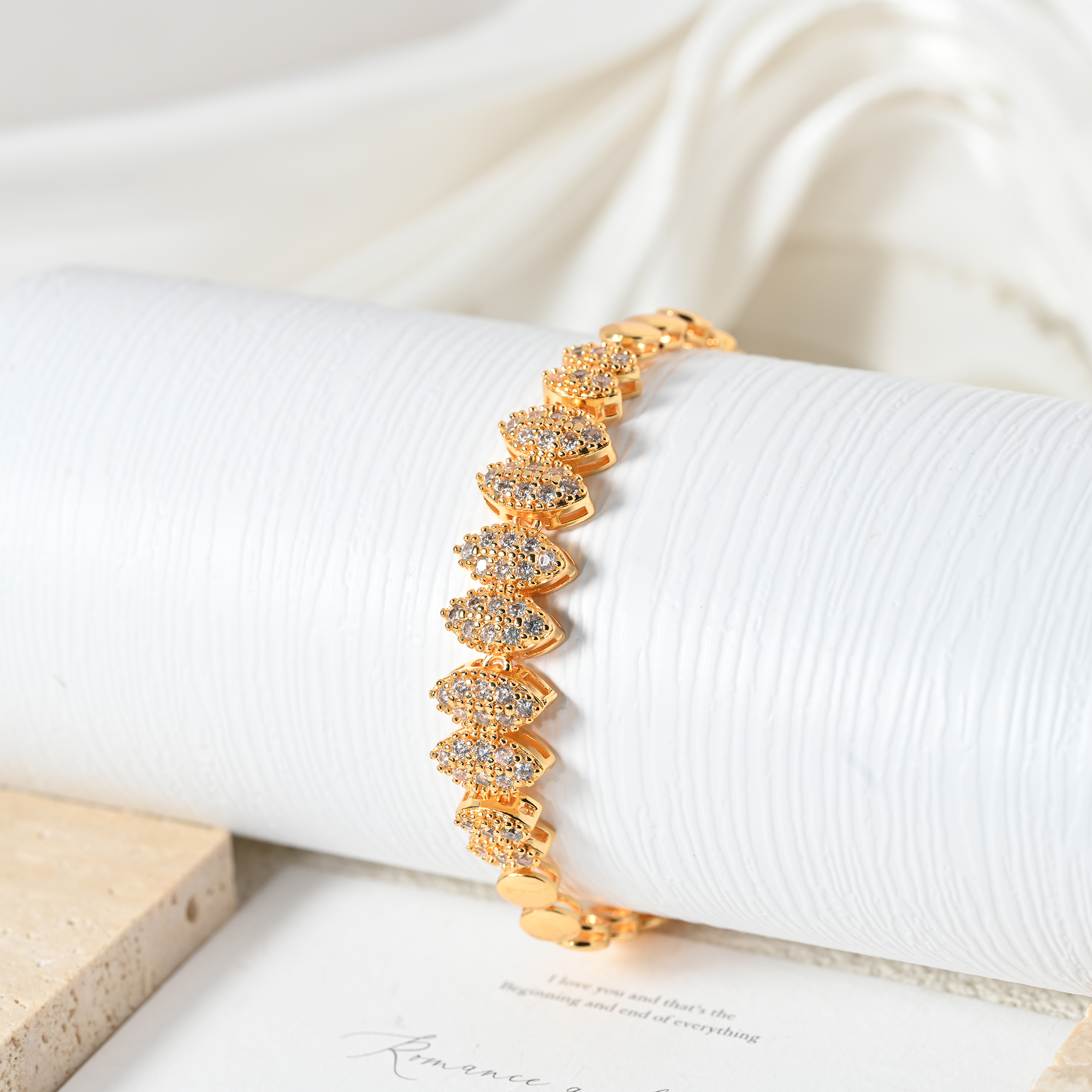 Bracelet plaqué or 5