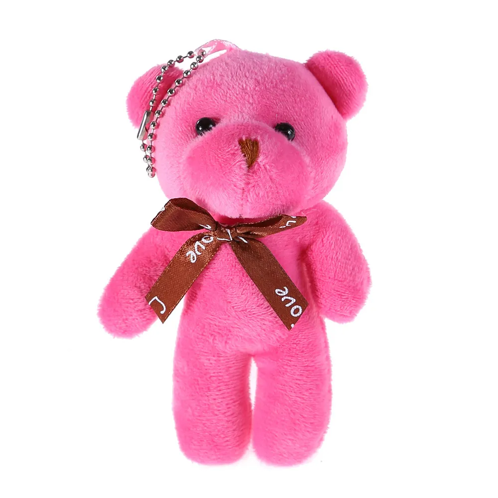 Stuffed Plush Toy Valentines Day Plush Teddy Bear Keychain Valentine Gifts