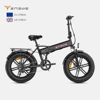 Vélo électrique pliable Engwe EP-2 Boost 48V 13AH conforme aux normes européennes, pour charges lourdes, pneus 20x4.0, frein à disque hydraulique
