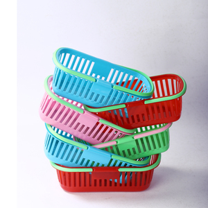 Exquisitas cestas de plástico para recoger frutas para fresas, cerezas, portátiles para almacenar suministros de supermercado, búsqueda mejorada - Product Image 1