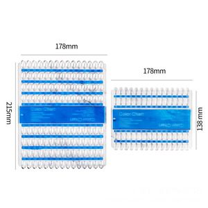 Présentoir professionnel en gros pour nuancier de vernis à ongles, 60/120 couleurs, en plastique, forme carrée, pour la pratique en salon de manucure - Product Image 5