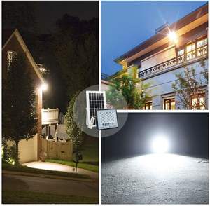 Wholesale 40W-300W IP65 Waterproof <b>Solar</b> Flood <b>Light</b> LED for Outdoor Garden & Yard Dimmable - Product Image 5