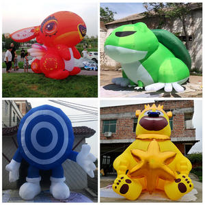 Inflable de dibujos animados modelo inflable grande al aire libre simulación muñeca mascota Anuncio Comercial logotipo inflable personalizado - Product Image 3