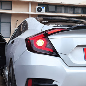 ไฟท้ายรถยนต์ LED สำหรับ Honda <span class=keywords><strong>Civic</strong></span> X ปี 2016-2021 รุ่น FK7 FK8 10th FC ไฟเบรกความสว่างสูง 100W อุปกรณ์อัพเกรดรถยนต์ใหม่ - Product Image 3