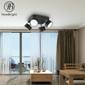 Hiện đại đơn giản trắng <span class=keywords><strong>LED</strong></span> Đèn trần 4xgx53 trong nhà Spotlight với bề mặt sáng gắn kim loại <span class=keywords><strong>LED</strong></span> lịch thi đấu cho phòng khách - Product Image 5