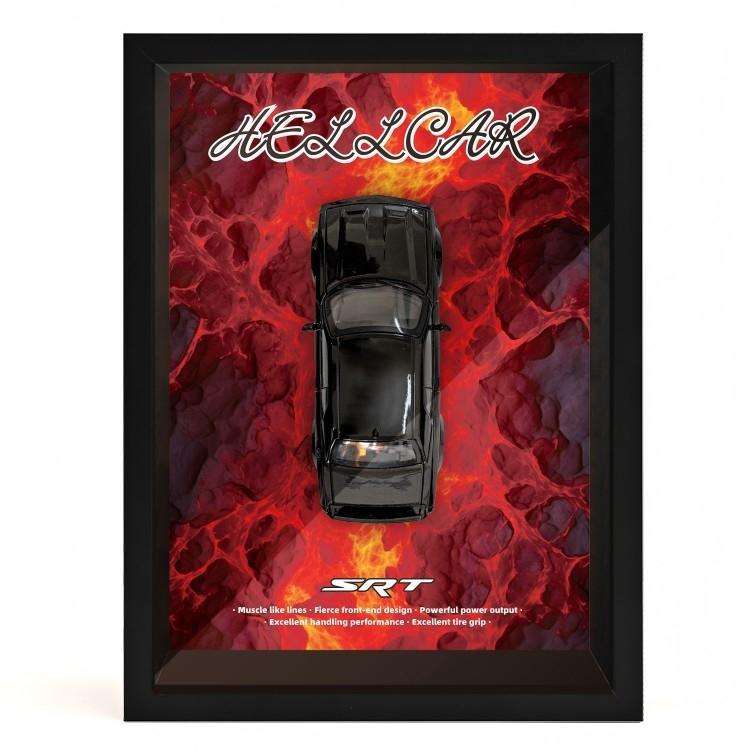 A4 Model Hanging Picture-Box-Hellcat Lights-Free 3