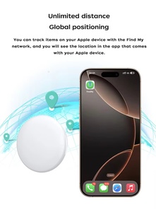 Wasserdichter Anti-Verlust MFi-Zertifizierter Smart GPS-Tracker Mini Air Tag Find My Locator für Airtag iOS iPhone Gerätfinder P231 - Product Image 6