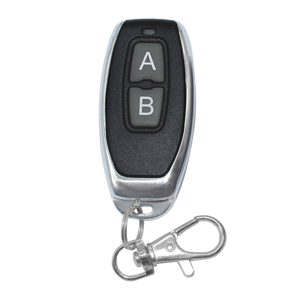 Clone <strong>433</strong> mhz <strong>RF</strong> <strong>Remote</strong> Control <strong>Learning</strong> <strong>Code</strong> 1527 EV1527 for Gate Garage Door Controller Alarm Included Battery