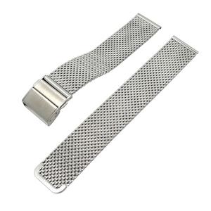 新しい調整可能な交換用シルバーブラックゴールドローズゴールドブルーメッシュミラノステンレススチールスマートウォッチバンド1214 16 18 20 22mm - Product Image 5