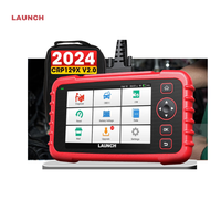 Profesional CRP129X 2,0 para equipo de diagnóstico de lanzamiento OBD2 Analizador de motor para Camry Q5 Corolla Autos