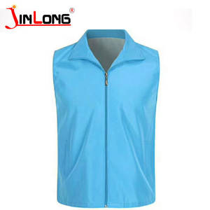 Chaleco sin mangas para uniforme de trabajo, chaleco publicitario impreso personalizado, precio barato - Product Image 4