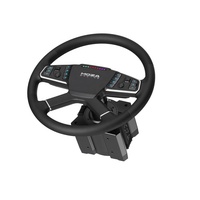 Setir Truk MOZA TSW 400mm Ukuran Truk Asli untuk Euro Truck Simulator 2 American Truck Simulator PC Tersedia