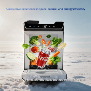 Mini Refrigerador Portátil de 5L para Automóvil, 12V CC, Personalizable, para el Nuevo Modelo Y Juniper, de 5 a 50 Grados <span class=keywords><strong>Celsius</strong></span> - Product Image 4