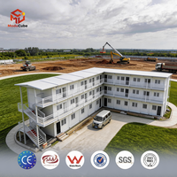 Maison conteneur pliable à montage rapide en 4 minutes, bureau modulaire préfabriqué pour dortoir de travailleurs de la construction