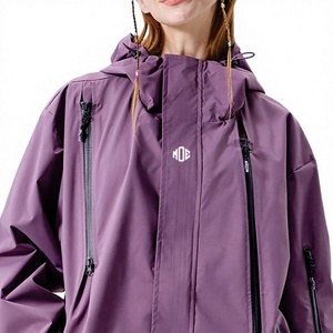 Chaqueta de invierno para mujer, talla grande, impermeable, cortavientos, cálida, transpirable, para esquí, montaña, senderismo, chaquetas de nailon personalizadas. - Product Image 3