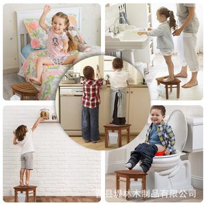 Taburete de ducha de madera Dilin con cesta de almacenamiento para baño, reposapiés, tamaño personalizable, color de veta de madera - Product Image 4